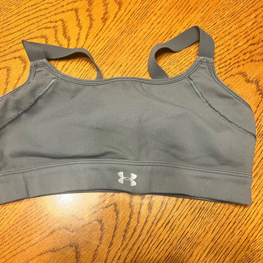 Under Armour Charcoal Sports Bra